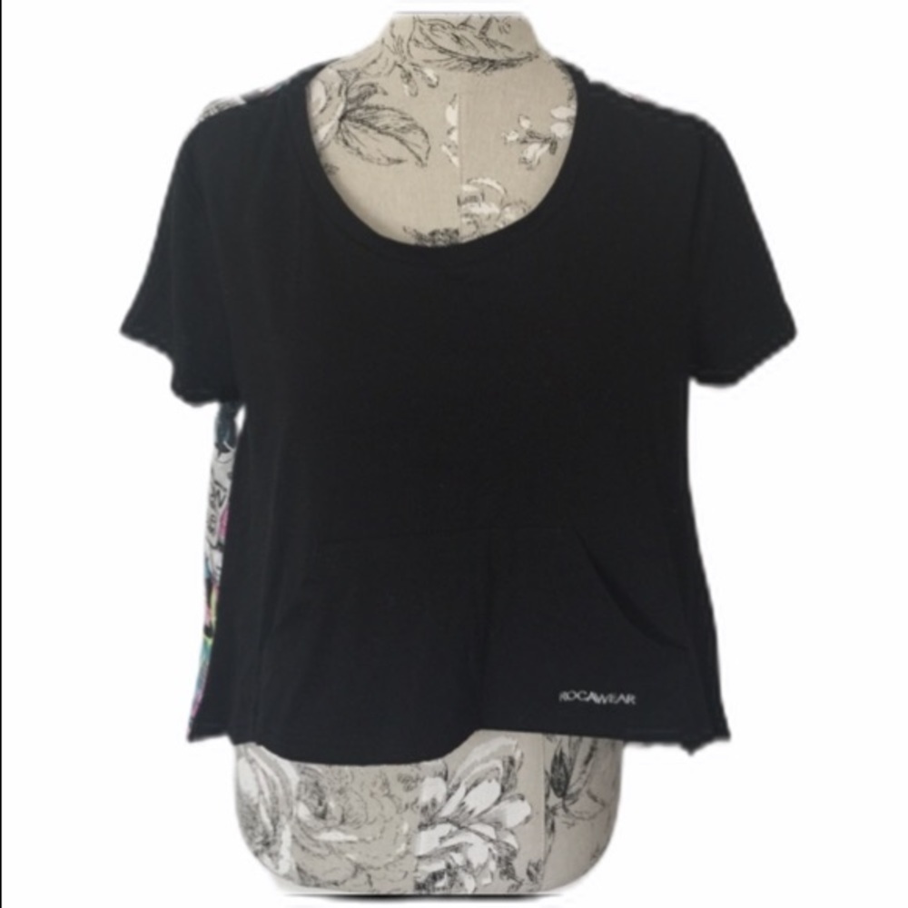 NEW Rocawear Hi Lo Black Top M Jr